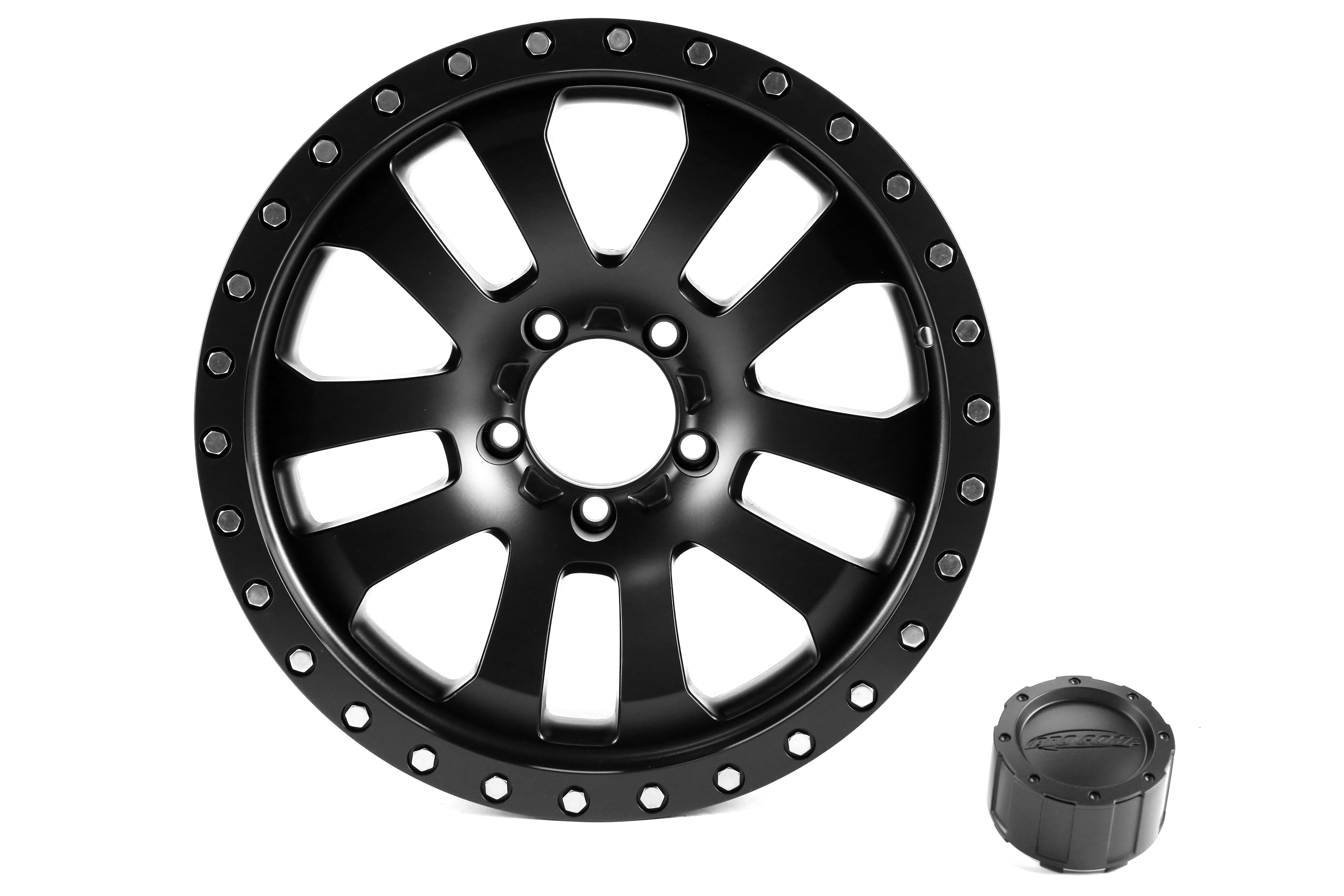 Pro Comp Series 36 Helldarado Wheel Flat Black 17x9 - JK/JL