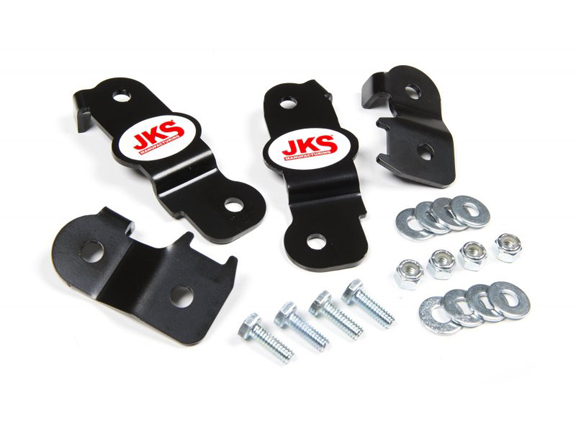 JKS Brake Line Relocation Kit Front and Rear - JK