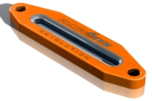 Crawltek Aluminum Hawse Fairlead - Orange