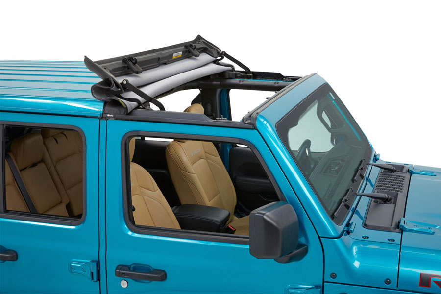 Bestop Sunrider Soft Top for Hard Tops - Black Diamond - JT/JL