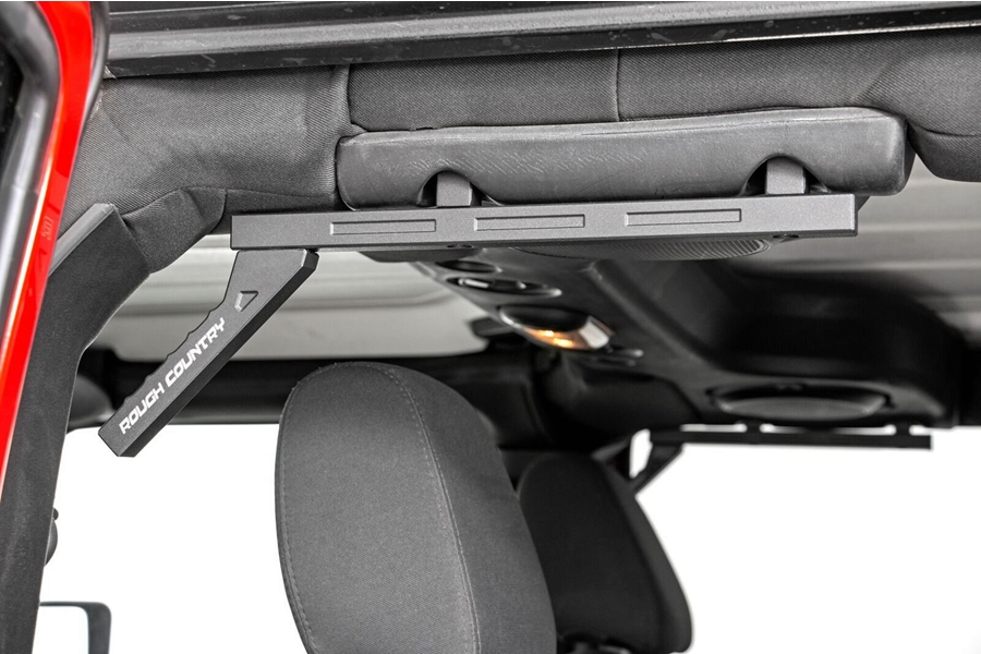 Rough Country Front and Rear Aluminum Grab Handle Kit - JK