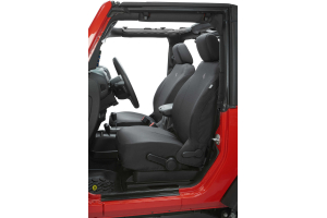 Bestop Front Seat Covers Black   - JK 2007-12