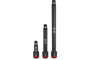 Milwaukee Tool 3PC SHOCKWAVE Impact Duty 1/2in Drive Extension Set