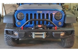 Rock Hard 4x4 Grille Guard and Light Mount Hoop - JK 10A/HardRock/Recon Models
