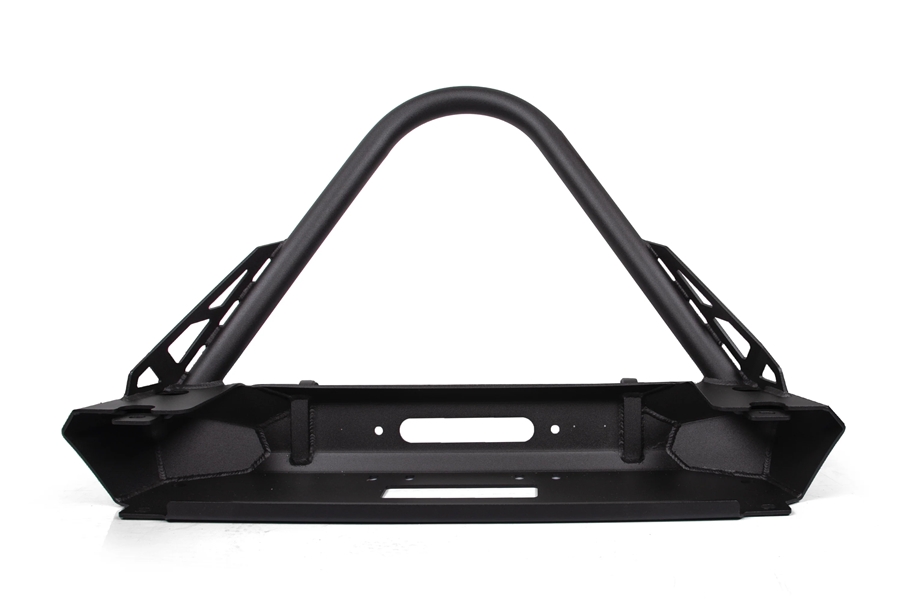Crawltek Inferno Front Bumper w/ Stinger - Black - JK 