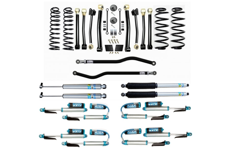 Evo Manufacturing HD 2.5in Enforcer Stage 4 PLUS Lift Kit w/ Shock Options - JL