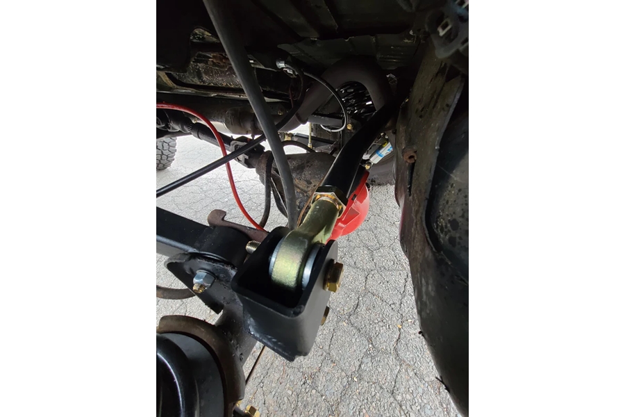 Clayton Off Road Adjustable Track Bar - Rear - TJ/LJ