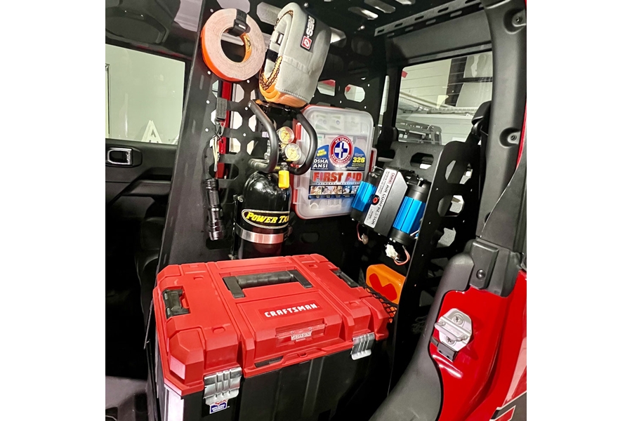 Rock Slide Engineering Rear Seat Cargo Rack  - JT 18-23