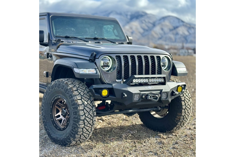 Rock-Slide Engineering Appalachian Steel Mid Front Bumper - JT/JL