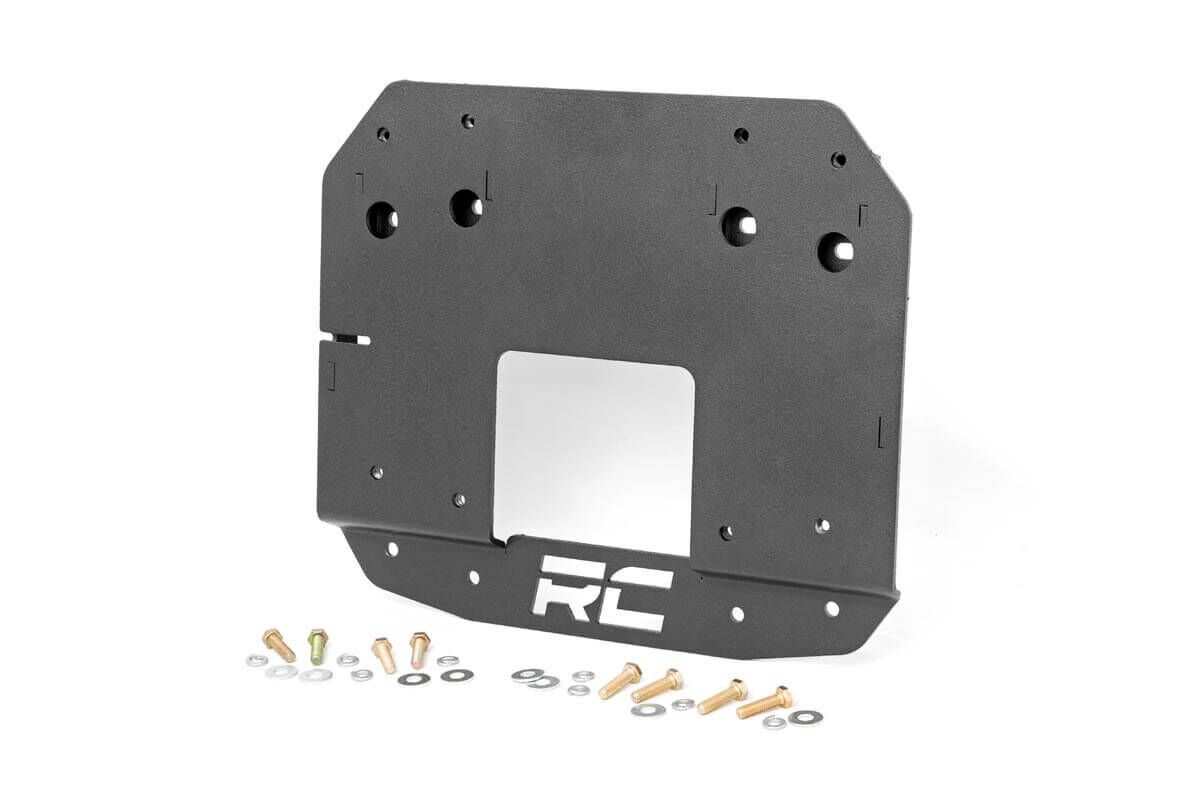 Rough Country Spare Tire Relocation Plate  - JL w/out Proximity Sensors