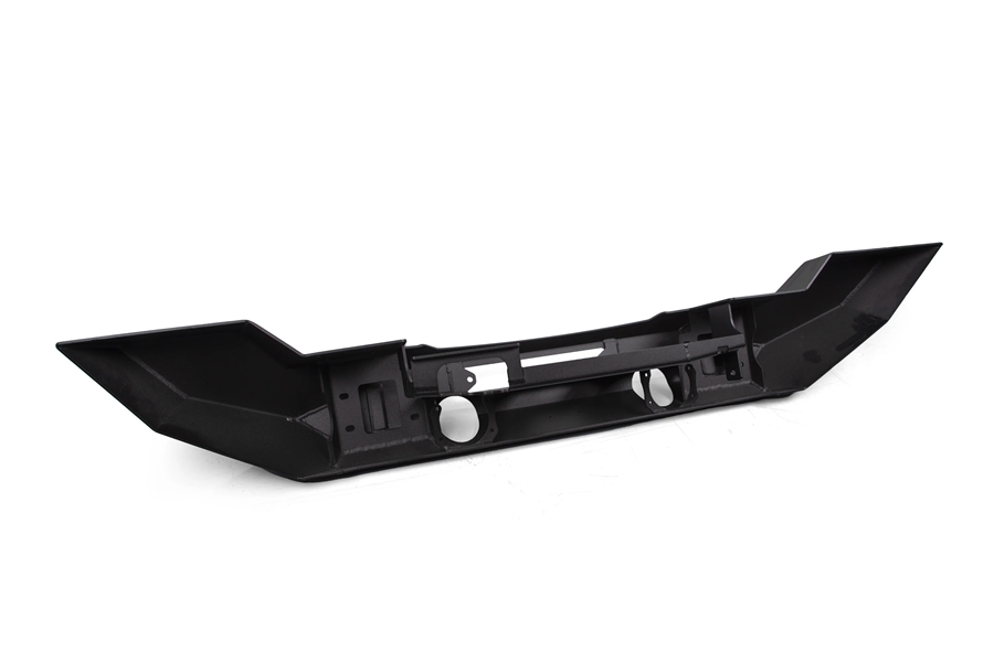 Crawltek Pyro Full-Width Front Bumper - Black - JK 