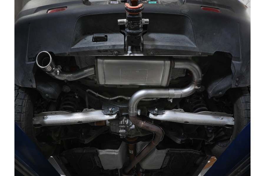 aFe Power Vulcan Series 2.5in Axle-Back Exhaust System - Black - Bronco Sport 2021+
