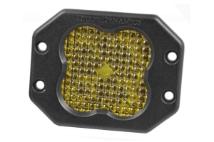 Diode Dynamics SS3 Pro Flush Mount LED Pod - Yellow Flood