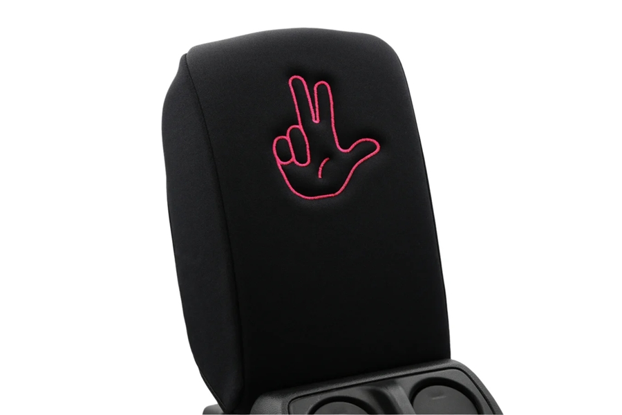 Distinction Applied Embroidered Center Console Armrest – Jeep Life - JT/JL/JK