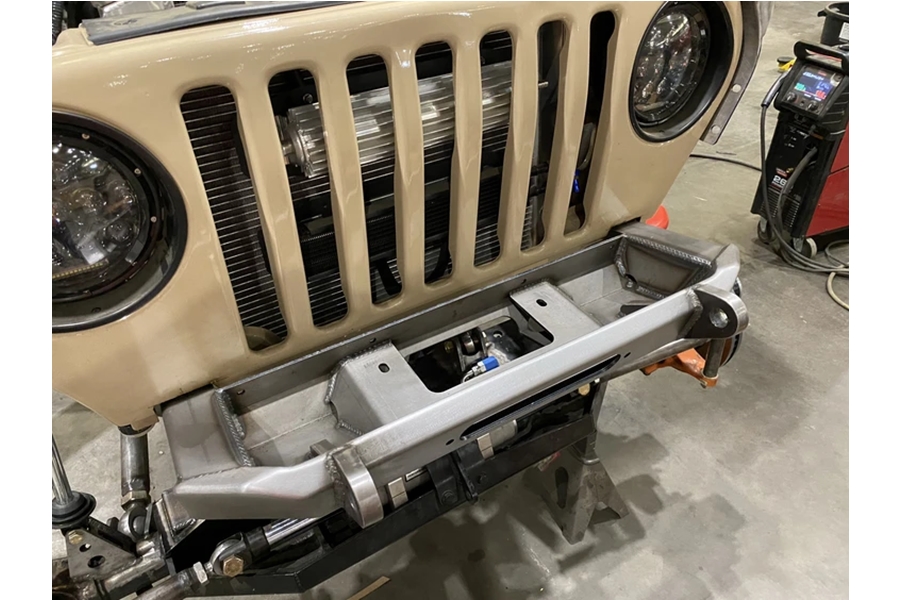 Motobilt Front Half Frame Kit - Bare Steel - LJ/TJ