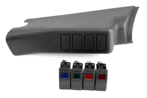 Daystar A-Pillar Switch Pod w/ Switches - JK