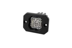 Diode Dynamics SSC1 Pro Flush Mount LED Pod, RBL White - Flood