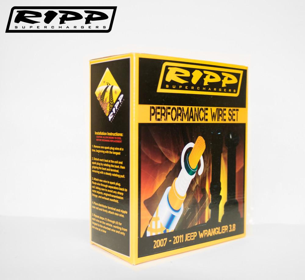 RIPP Superchargers High Performance Spark Plug Wires  - JK 2007-11