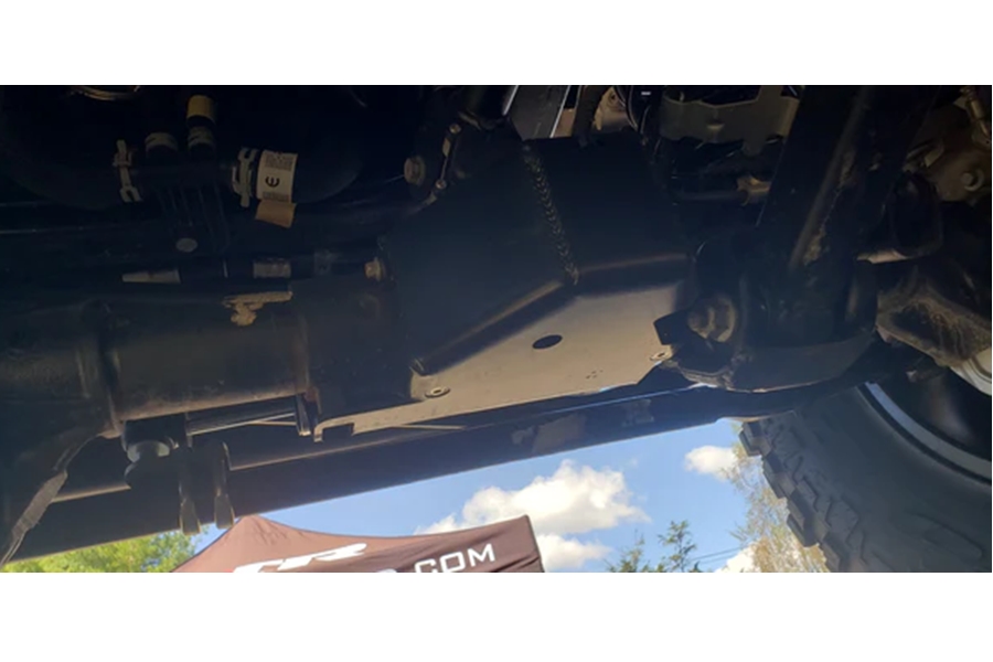 Clayton Front Axle Disconnect Skid Plate - JL/JT 