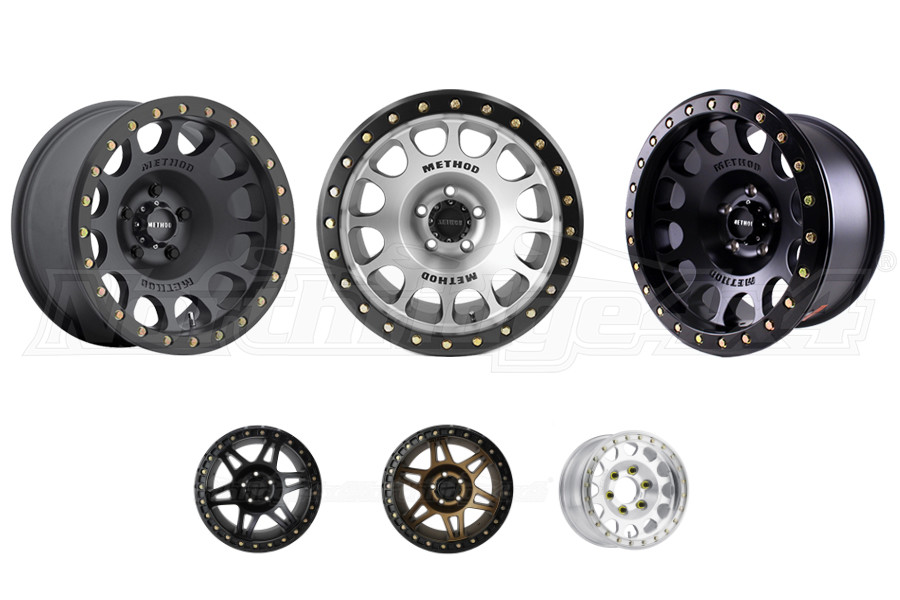 Method Race Wheels Beadlock Wheels Package - Jeep Rubicon 2007-2018 |  BEADLOCKPKG