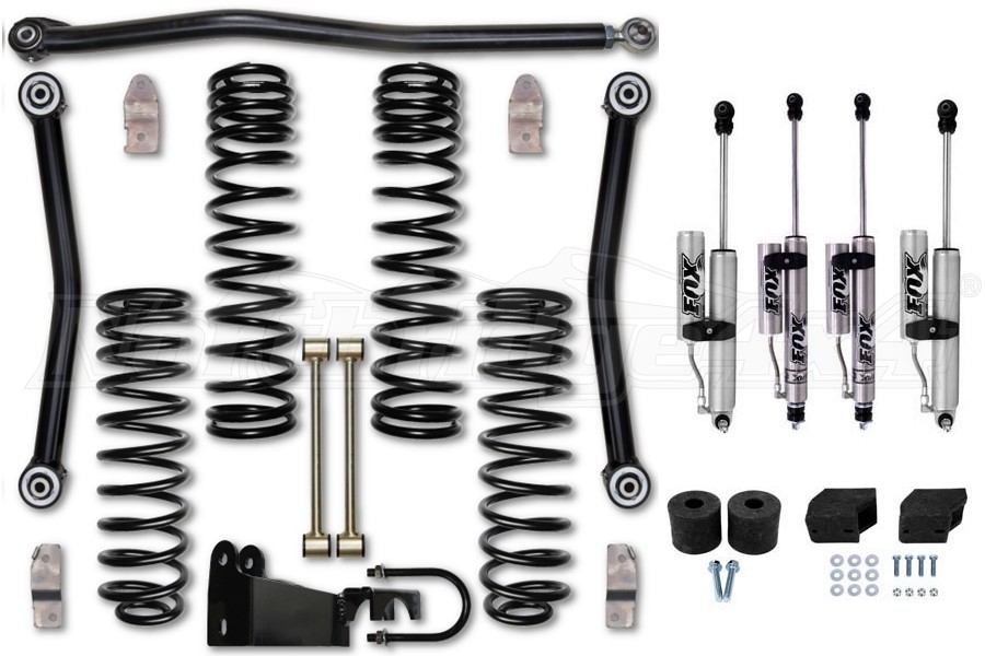 Jeep Jk 4dr Rock Krawler 25in Adventure Series 1 Lift Kit Package Wshock Options Jeep Unlimited Rubicon 2007 2018 Jk25as1 4kit Northridge4x4