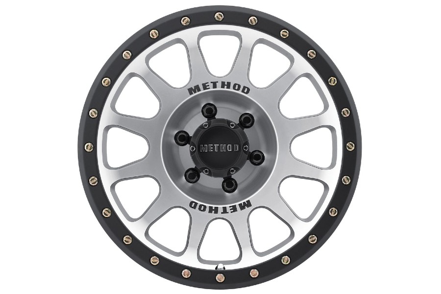 Method Race Wheels 305 NV Series Wheel 17x8.5 6x5.5 Machined Matte Black Lip - Bronco 2021+