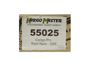 Kargo Master Congo Pro Roof Rails  - JK 2dr