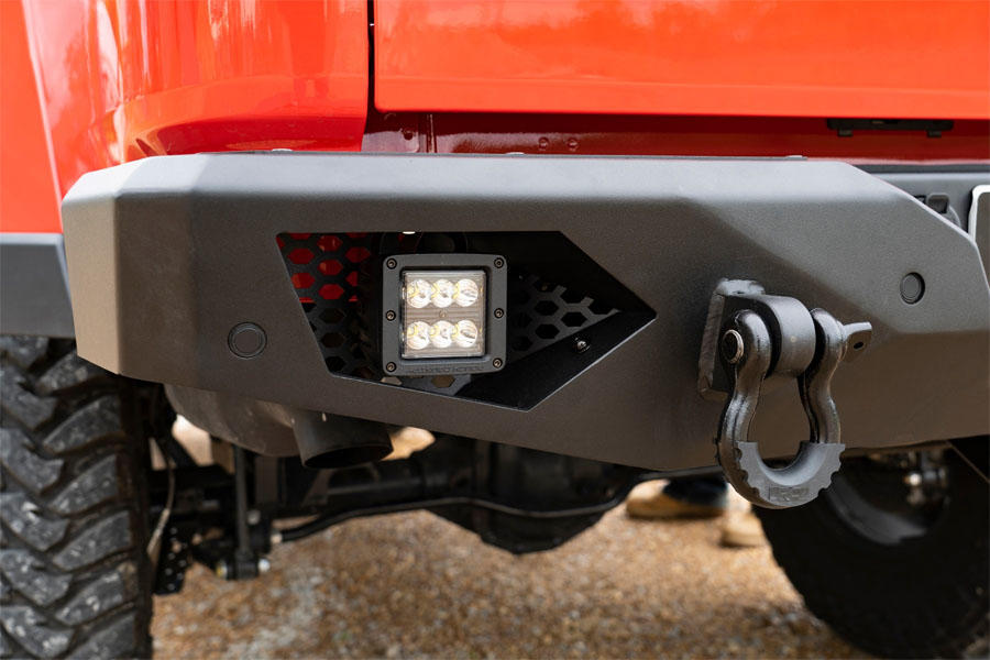 Rough Country Heavy-Duty Rear LED Bumper  - JT