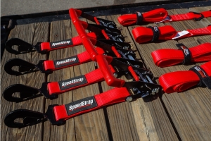 SpeedStrap Off-Road Tie-Down Kit - Red
