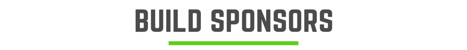 BUILD SPONSORS