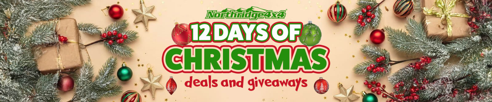 Northridge4x4 12 Days of Christmas deals and giveaways