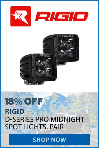 RIGID D-SERIES PRO LED 18% OFF