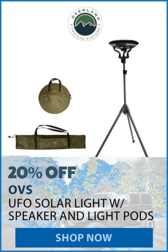 OVERLAND VEHICLE SYSTEMS UFO LIGHT 20% OFF