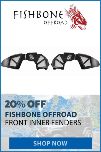 FISHBONE OFFROAD 20% OFF FRONT INNER FENDER