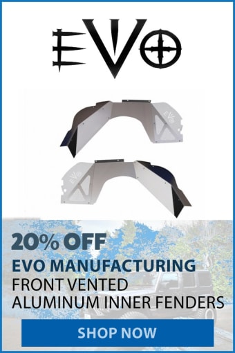 EVO 20% FRONT INNER FENDERS