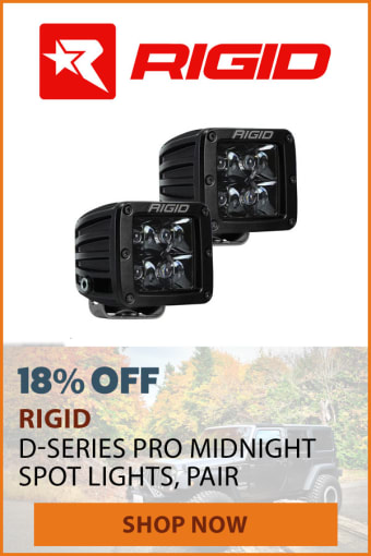 RIGID D-SERIES PRO LED 18% OFF