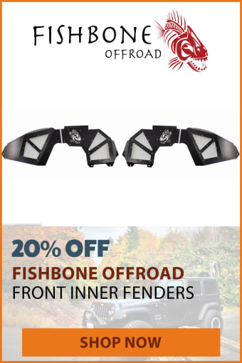 FISHBONE OFFROAD 20% OFF FRONT INNER FENDER