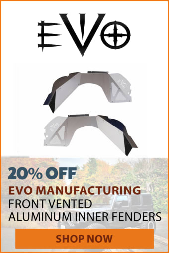 EVO 20% FRONT INNER FENDERS