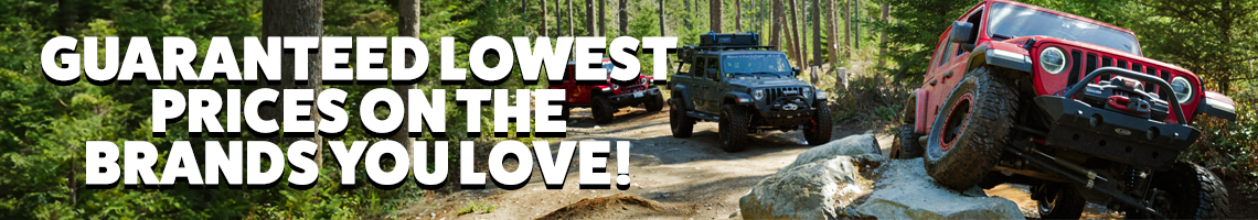 Guaranteed Lowest Prices!