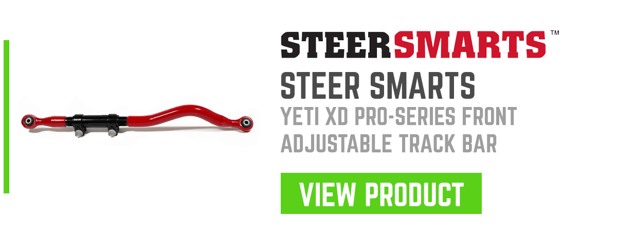 STEER SMARTS YETI FRONT ADJUSTABLE TRACK BAR