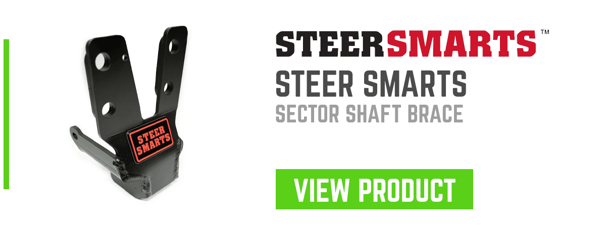 STEER SMARTS SECTOR SHAFT BRACE