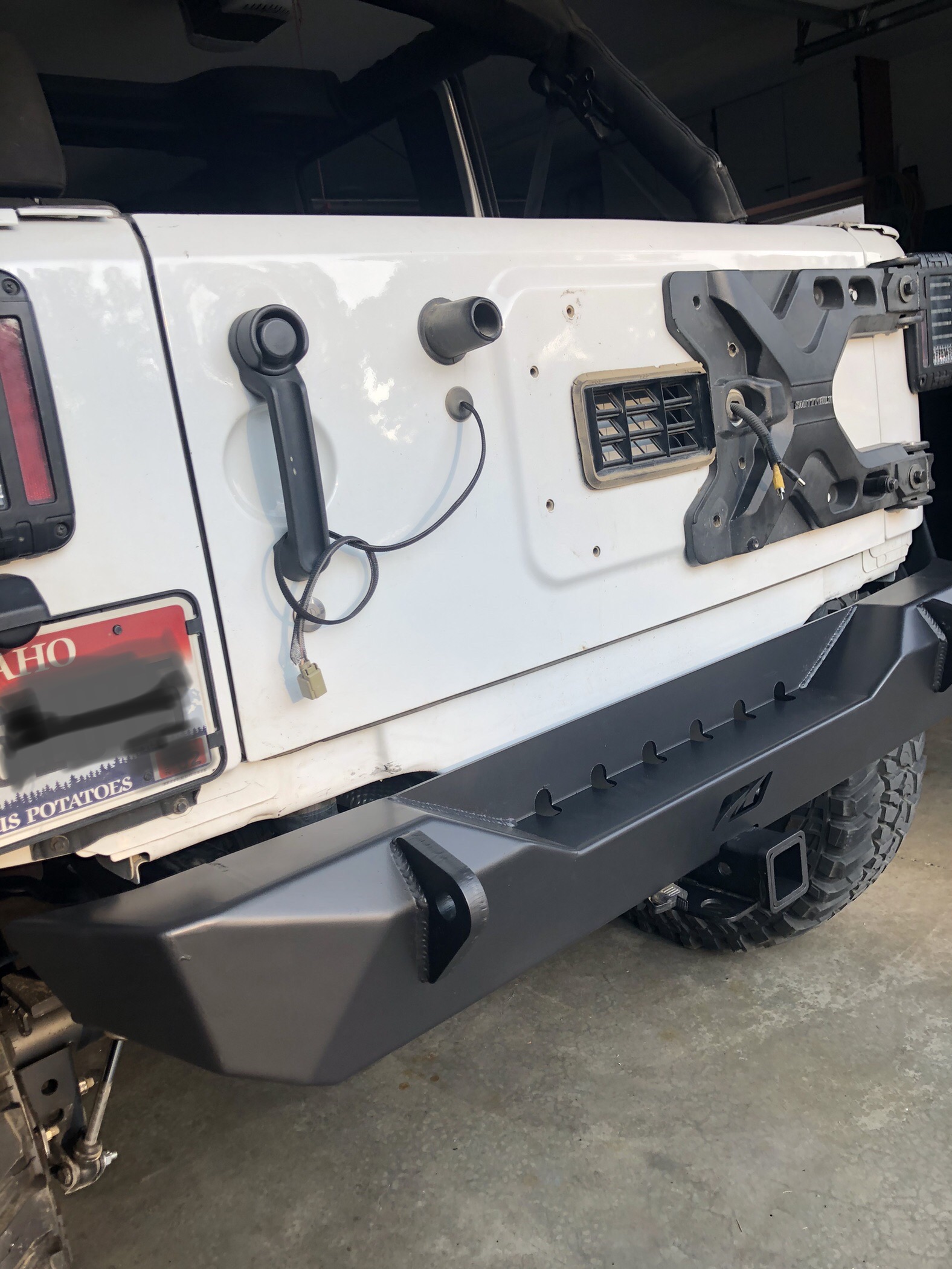 User Media for: Motobilt Rear Stubby Bumper - Bare Steel  - JK