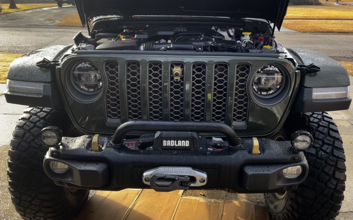 User Media for: Warn OE Rubicon Winch Plate - JT/JL