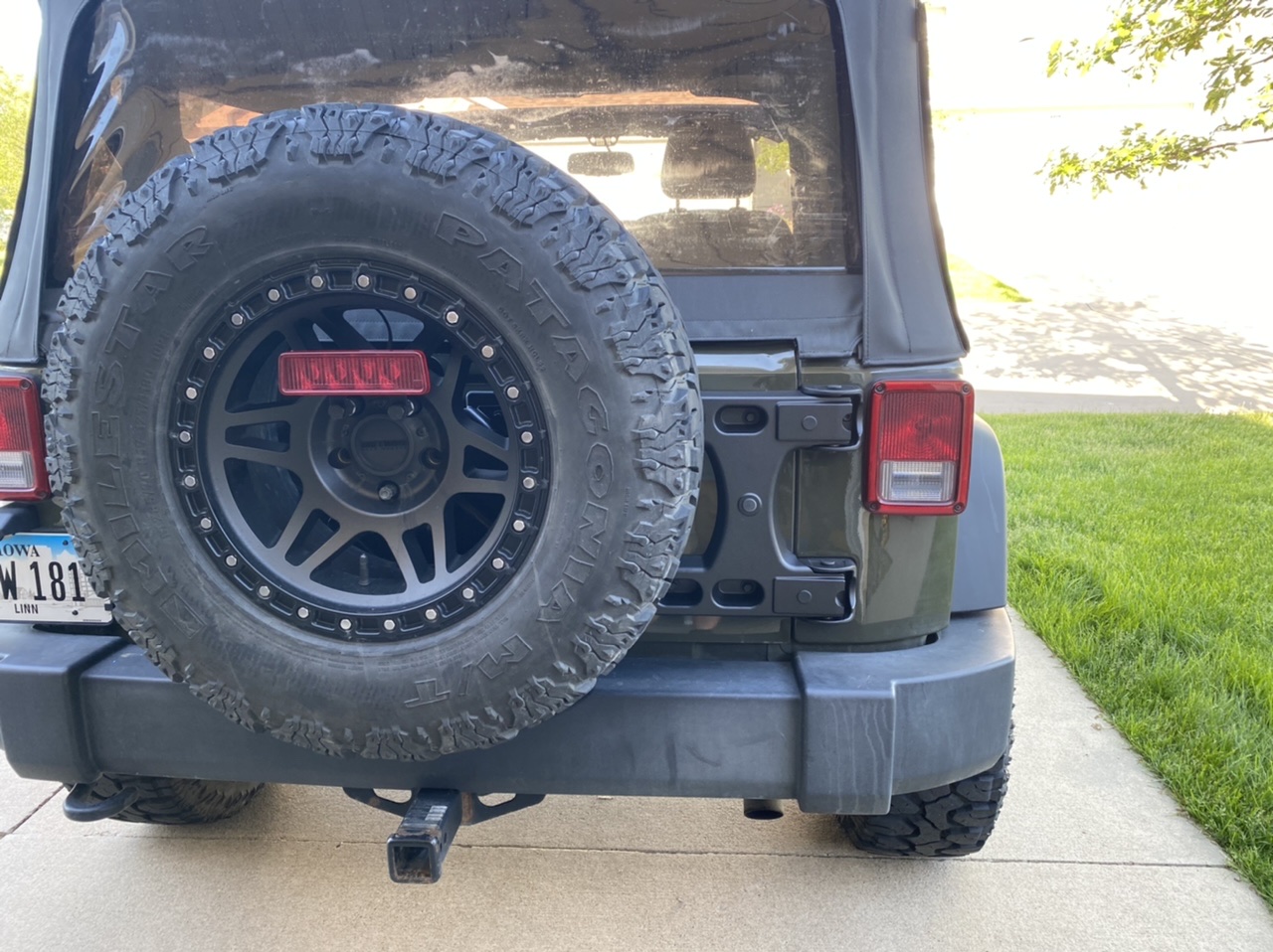 User Media for: Teraflex Heavy Duty Hinged Tire Carrier - JK