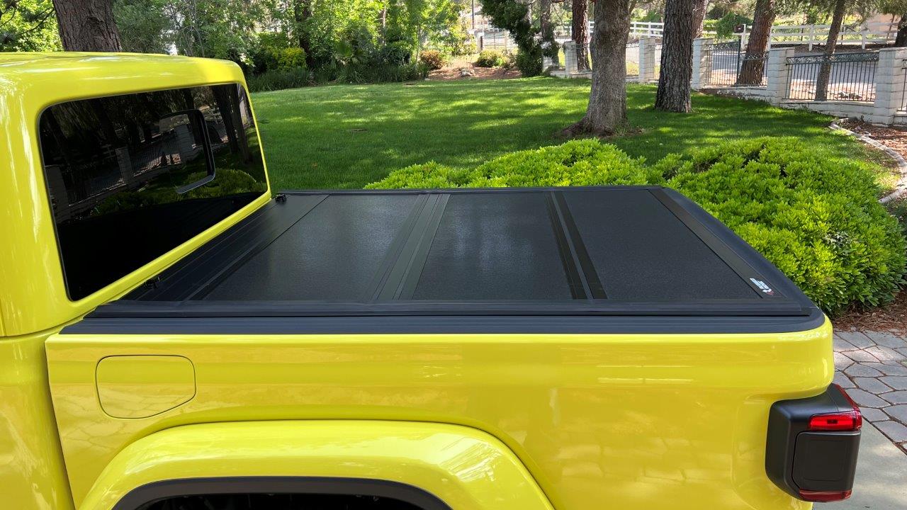 User Media for: Rugged Ridge Armis Hard Folding Tonneau Bed Cover w/ LINE-X    - JT