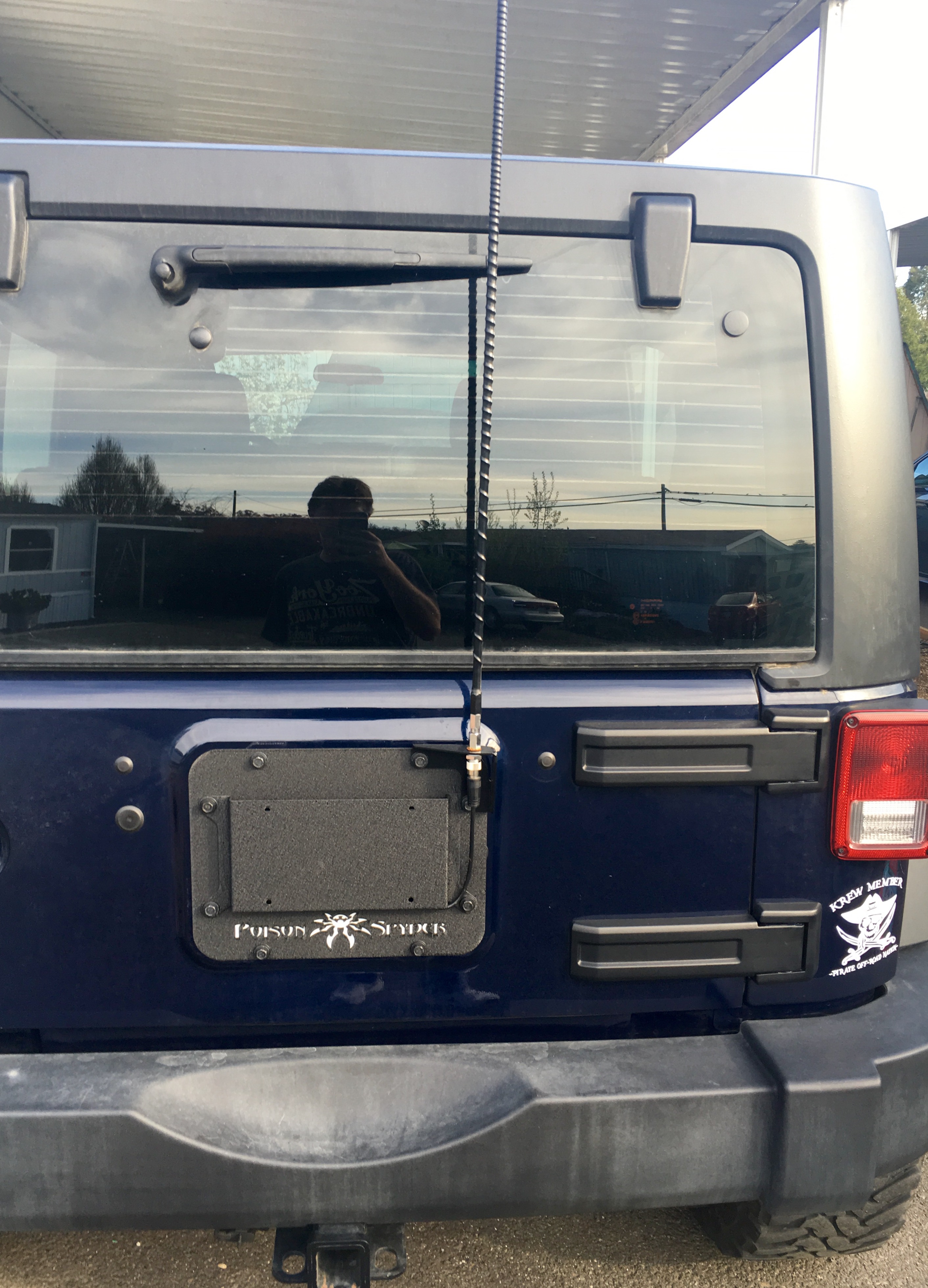 Poison Spyder Tramp Stamp w/ License Plate Mount ( Part Number: 18-04-012)