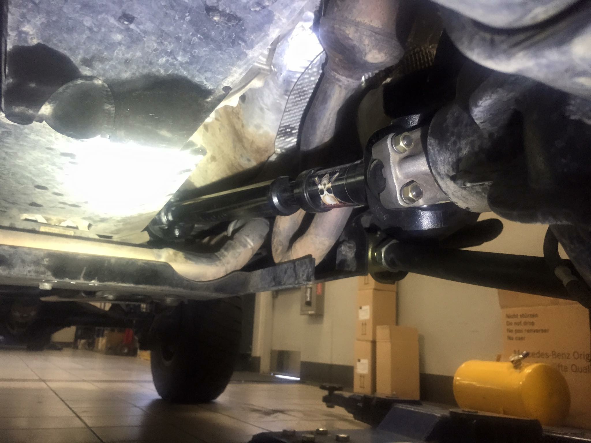 User Media for: Adams Driveshaft Extreme Duty Series Solid Front 1350 CV Driveshaft - JK