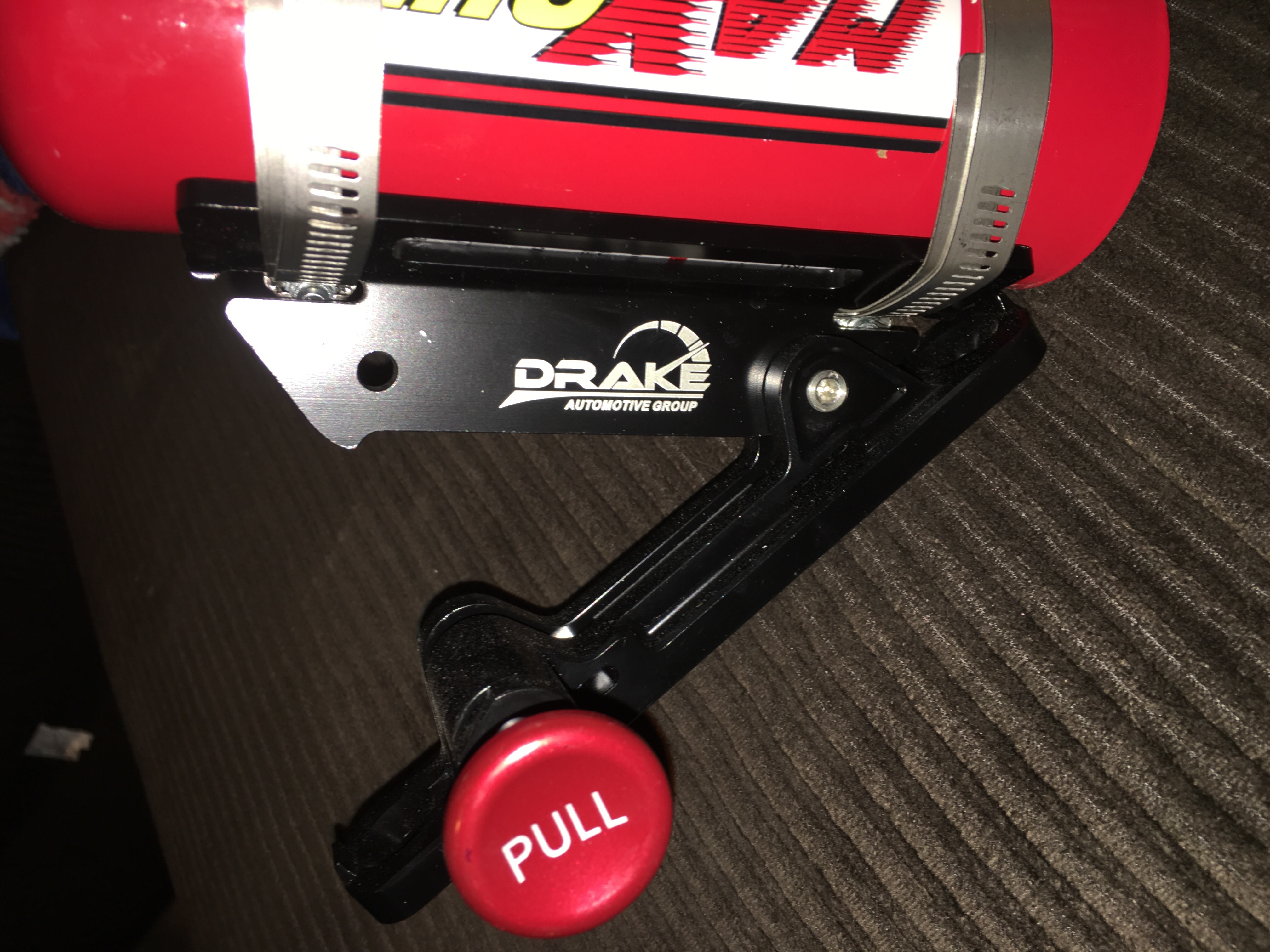 Drake Off Road Quick Release Fire Extinguisher Mount ( Part Number: FIREX-MNT-DOR)