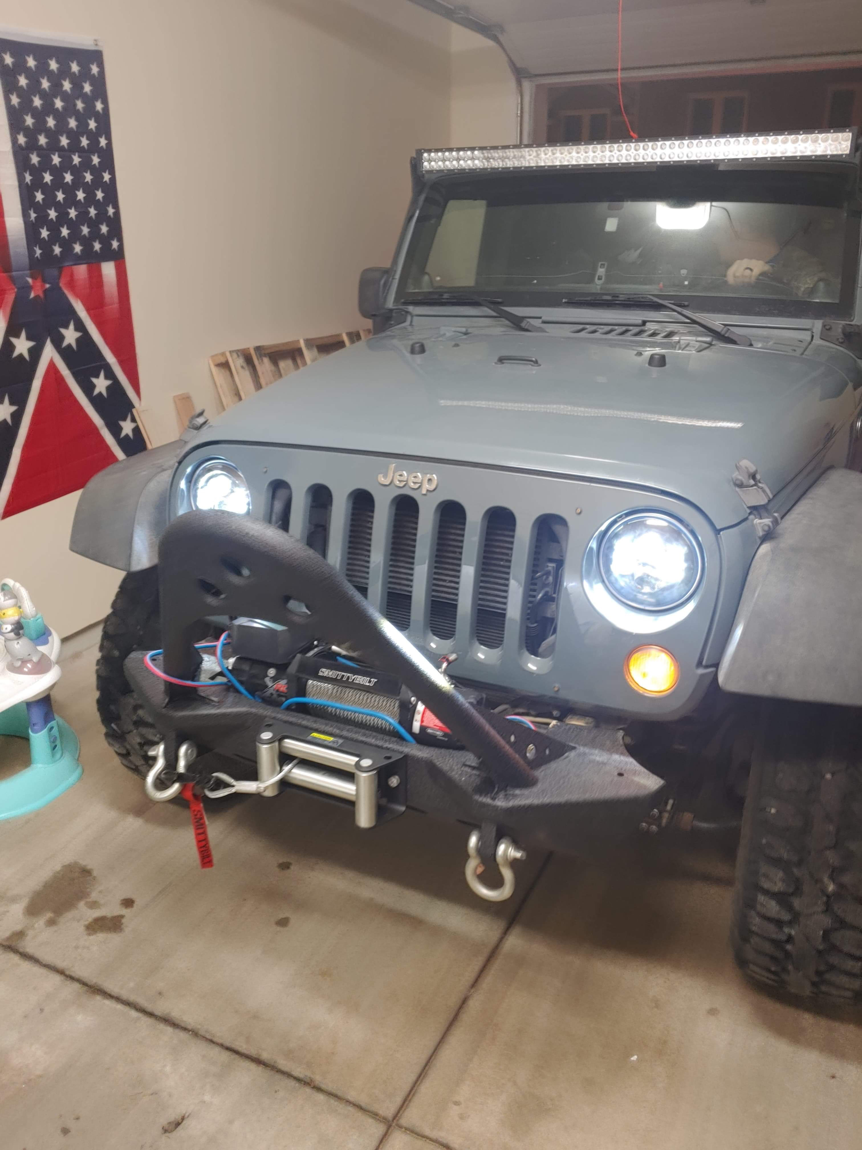 User Media for: Smittybilt SRC Stinger Bumper Front Black - JK