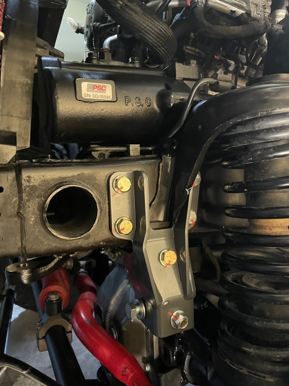 User Media for: Synergy Front Track Bar and Sector Shaft Brace (Bronze Greaseable Bearing) - JT 2020-23 / JL 2018-23 